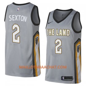Maillot NBA Cleveland Cavaliers Collin Sexton 2 Nike City Edition Swingman - Homme